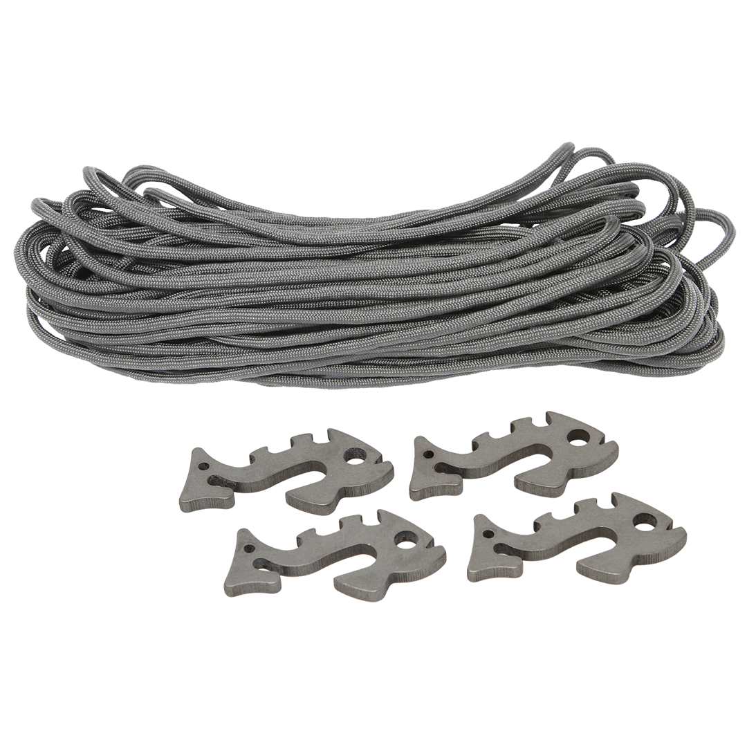 Piranha (Fish Bone 2.0) – Fish Bone Knotless Rope Tie