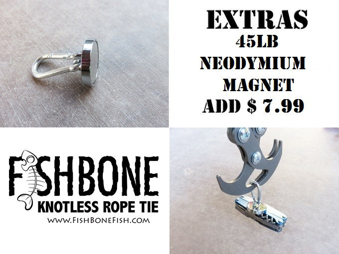 Gravity Hook Accessories (Magnets & Paracord) – Fish Bone Knotless